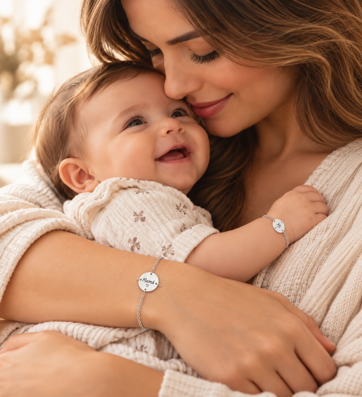 Pulsera Medalla Personalizada con Nombre, Iniciales o Fecha - Imagen 6